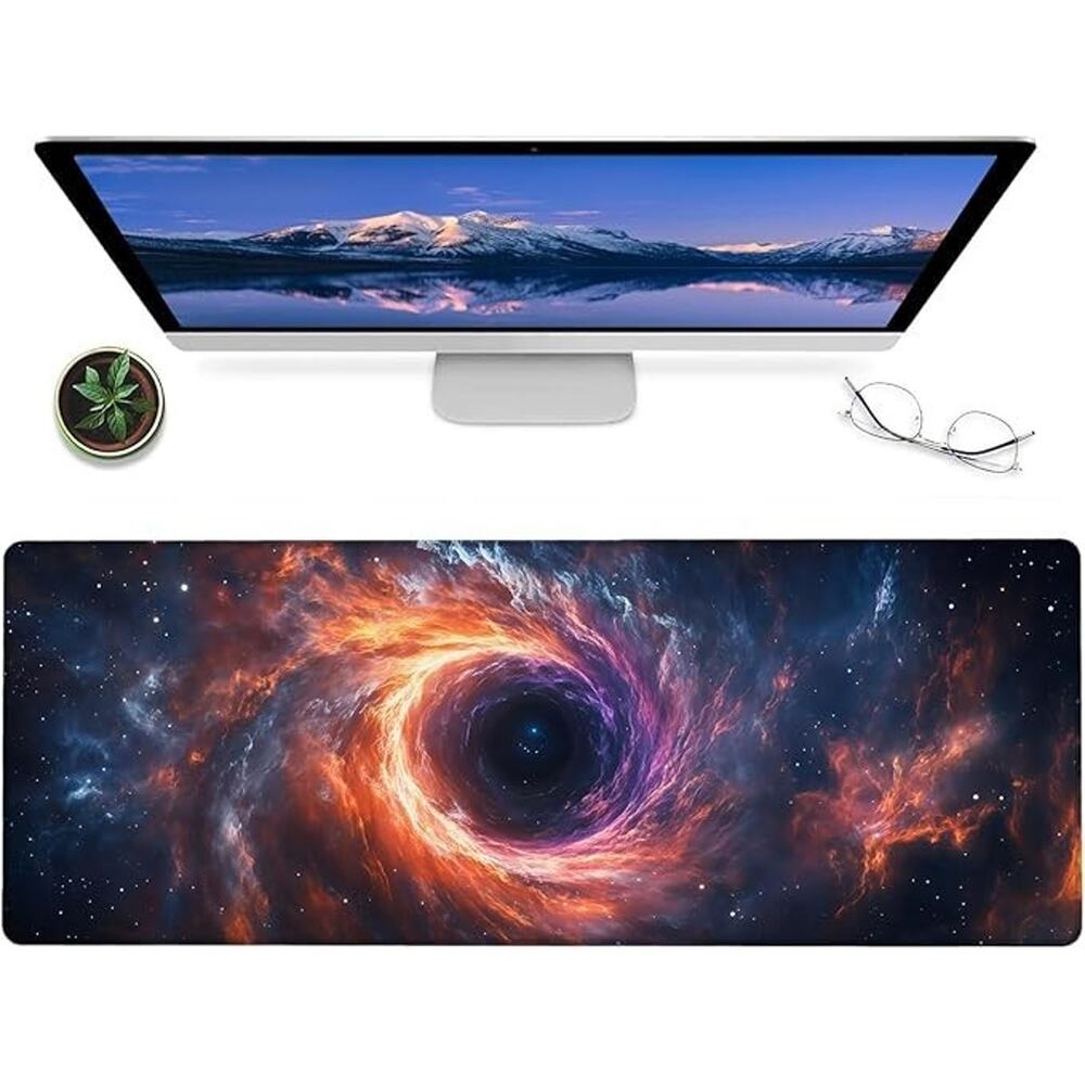 Ainori Space Planets Gaming Mouse Extended‎ Pad XL Desk Mat 31.5x12 Non Slip NEW